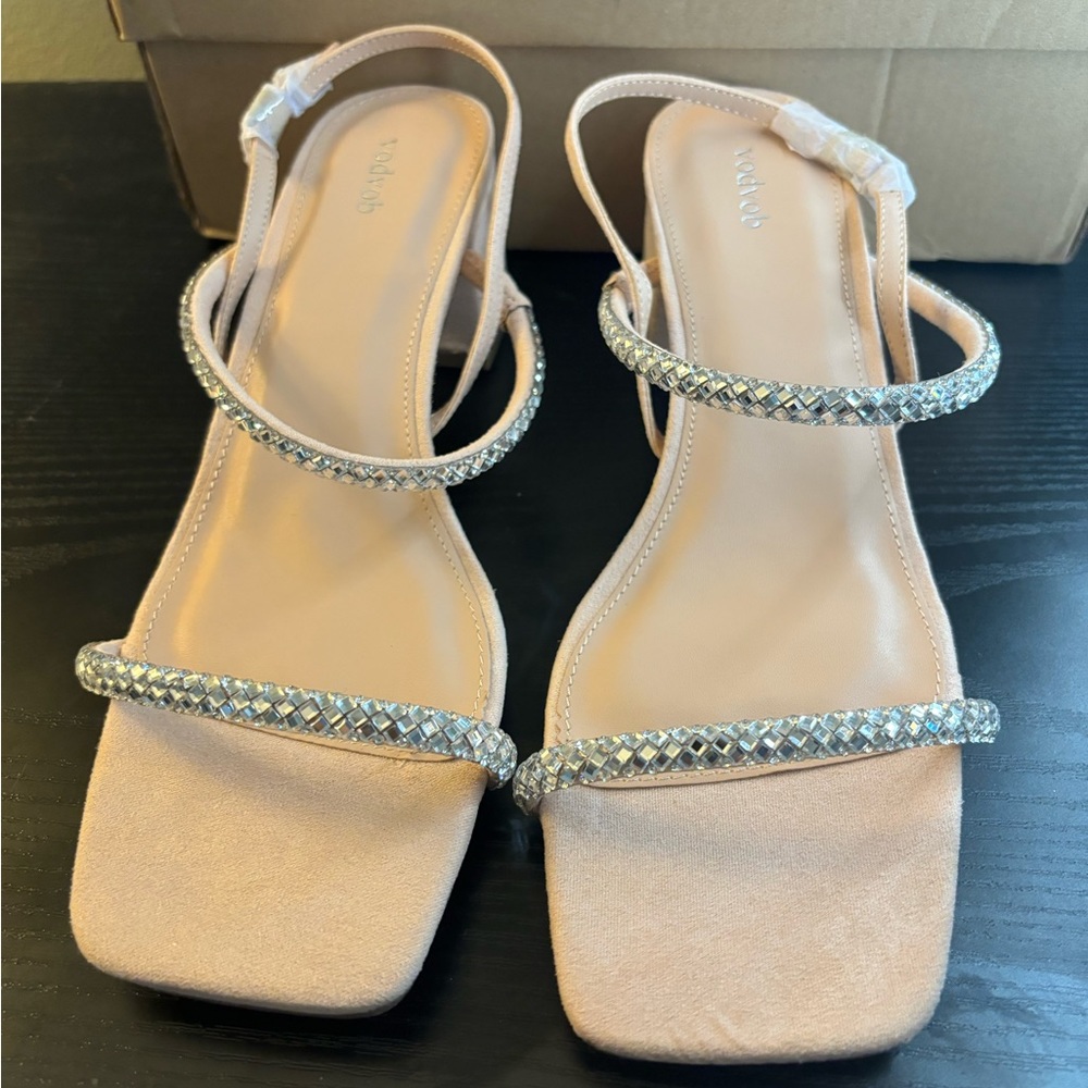 Vodvob Dressy Rhinestone Shoe size 8